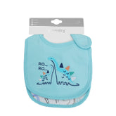 2PC Dino Bib Set